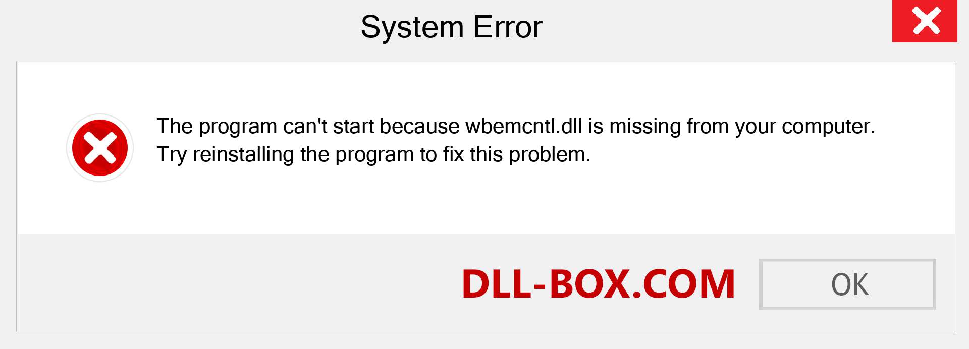  wbemcntl.dll file is missing?. Download for Windows 7, 8, 10 - Fix  wbemcntl dll Missing Error on Windows, photos, images